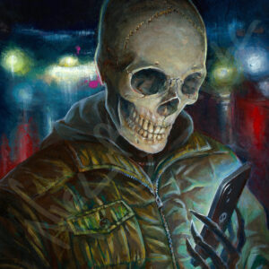 Doomscroll - Original painting